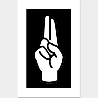 etter ASL American Sign Language Posters and Art